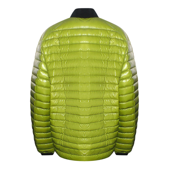 Belstaff Airframe Neon Yellow Shiny Down Filled Jacket XXL