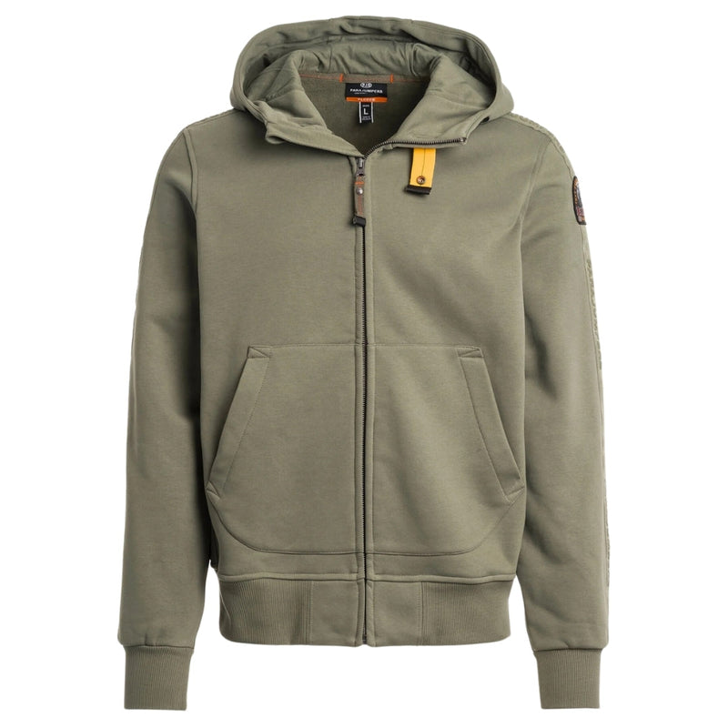 Parajumpers Aldrin Thyme Green Zip-Up Hoodie L