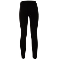 Nike Small Swoosh Logo Plain Black Leggings XS