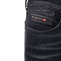 Diesel D-Strukt Black Destroyed Reinforced Denim Jeans W28 / 30L