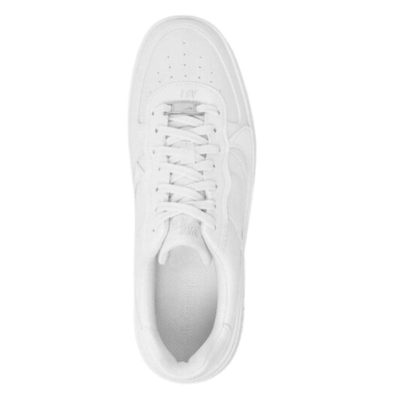 Nike Air Force 1 Platform White Trainers UK 4.5