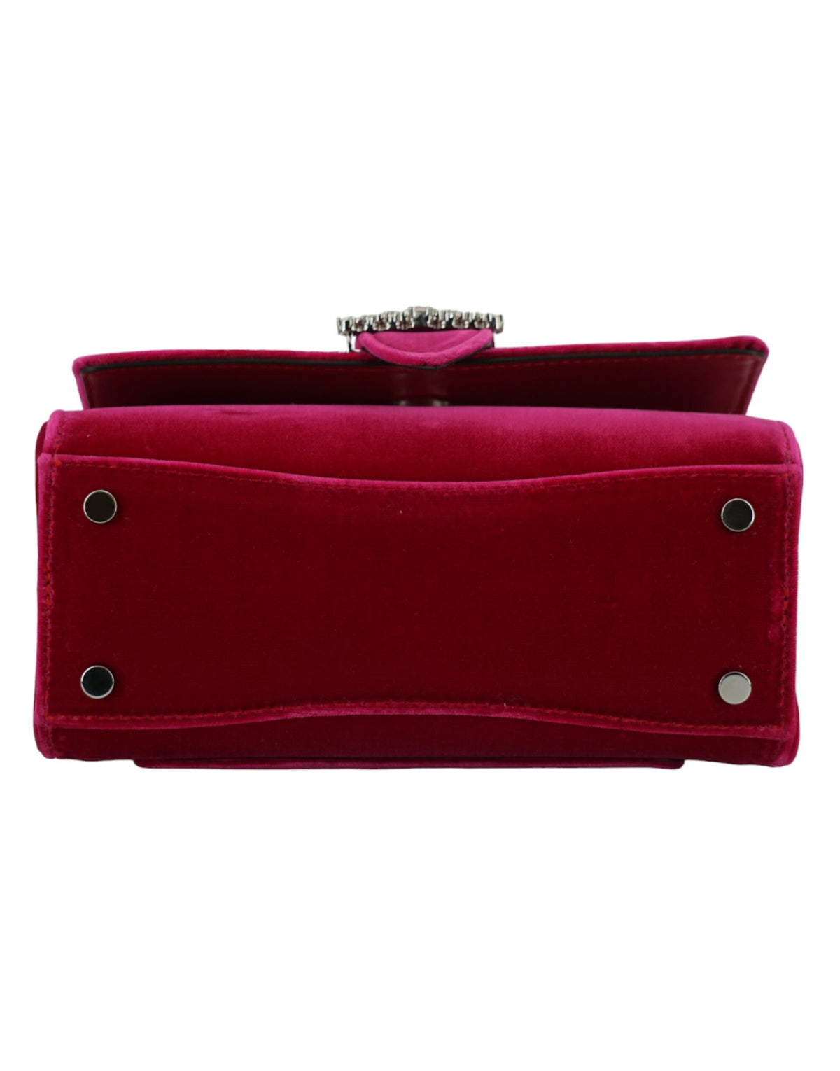 Jimmy Choo Pink Leather and Satin Top Handle Shoulder Bag