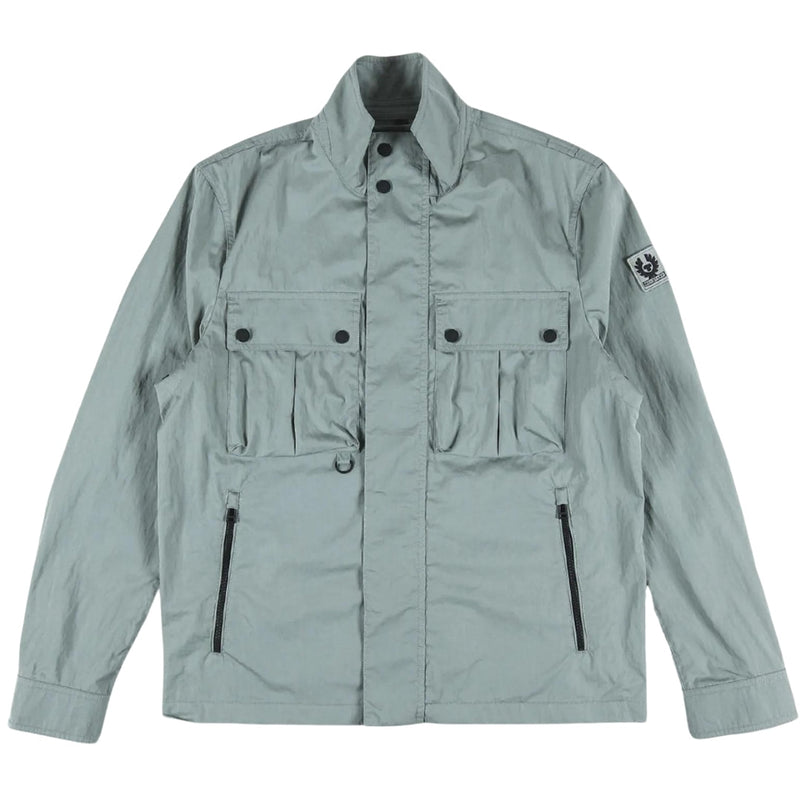 Belstaff Draker Steel Green Jacket M