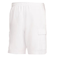 Nike Blue Swoosh Pockets White Shorts S