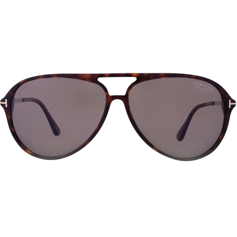 Tom Ford FT0909 52H Samson Shiny Dark Havana Sunglasses 62/12/140