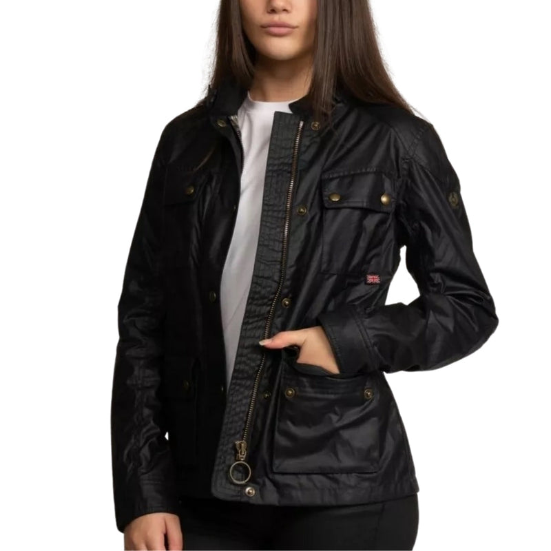 Belstaff Fieldmaster 2.0 Black Waxed Jacket XS