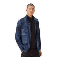 Belstaff Fieldmaster Dark Ink Navy Blue Thin Jacket S