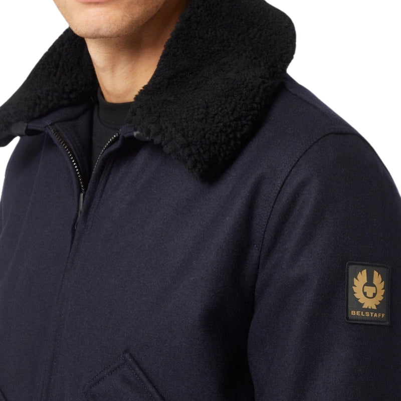 Belstaff Haywood Dark Navy Blue Jacket L