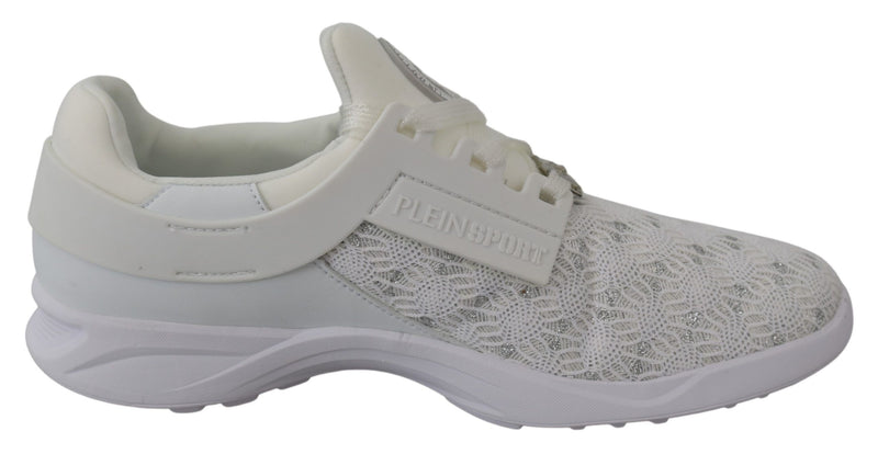 Plein Sport Sleek White Runner Beth Sport Sneakers