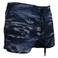 Dsquared² Tropical Wave Design Swim Shorts