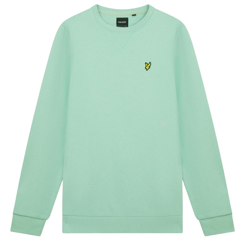 Lyle & Scott Logo Plain Turquoise Shadow Sweatshirt