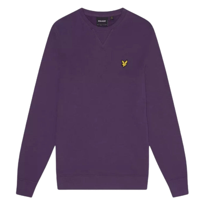 Lyle & Scott Branded Purple Pull-over Sweatshirt S