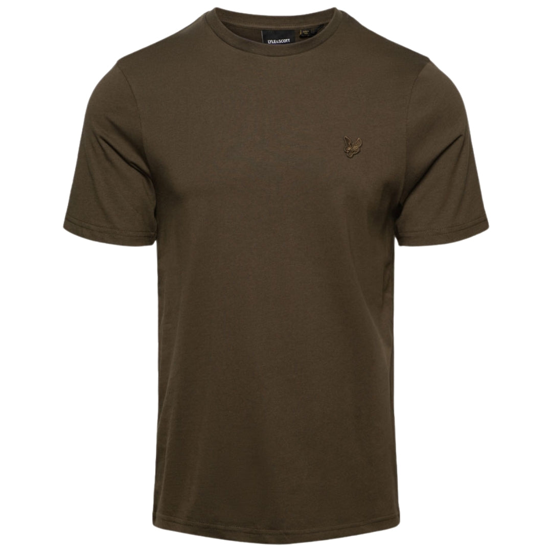 Lyle & Scott Tonal Eagle Olive Green T-Shirt