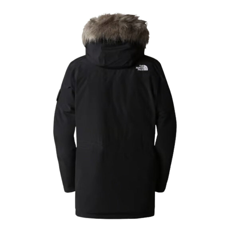 The North Face Cagoule Down Parka Black Hooded Jacket XL