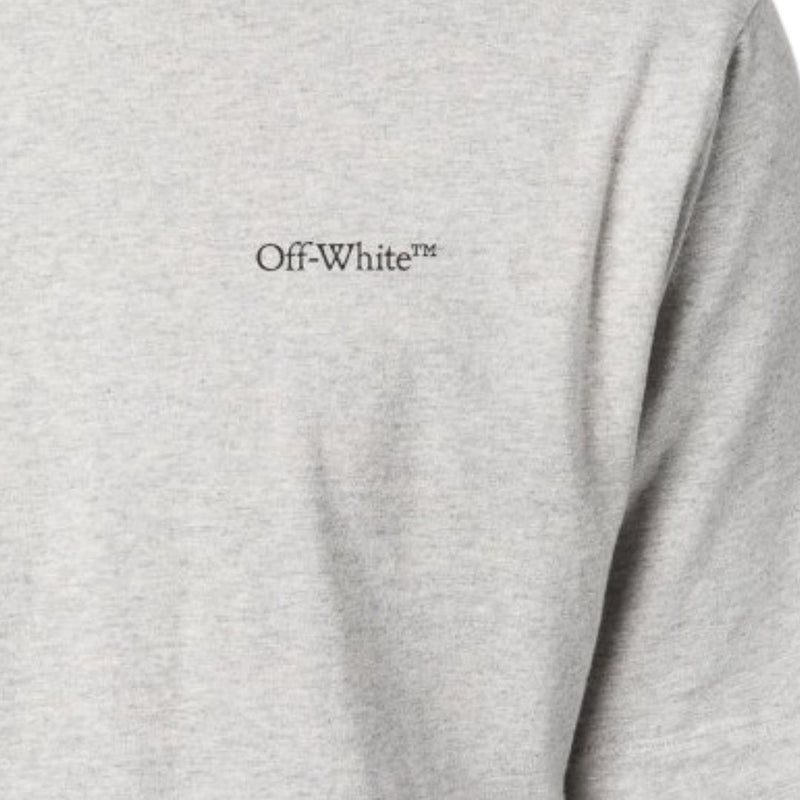 Off-White Jumbo Arrow Long Sleeve Grey Double T-Shirt XS