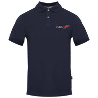 Plein Sport Clawed Sport Logo Navy Blue Polo Shirt S