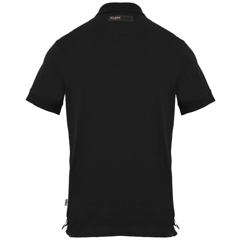 Plein Sport Clawed Sport Logo Black Polo Shirt S