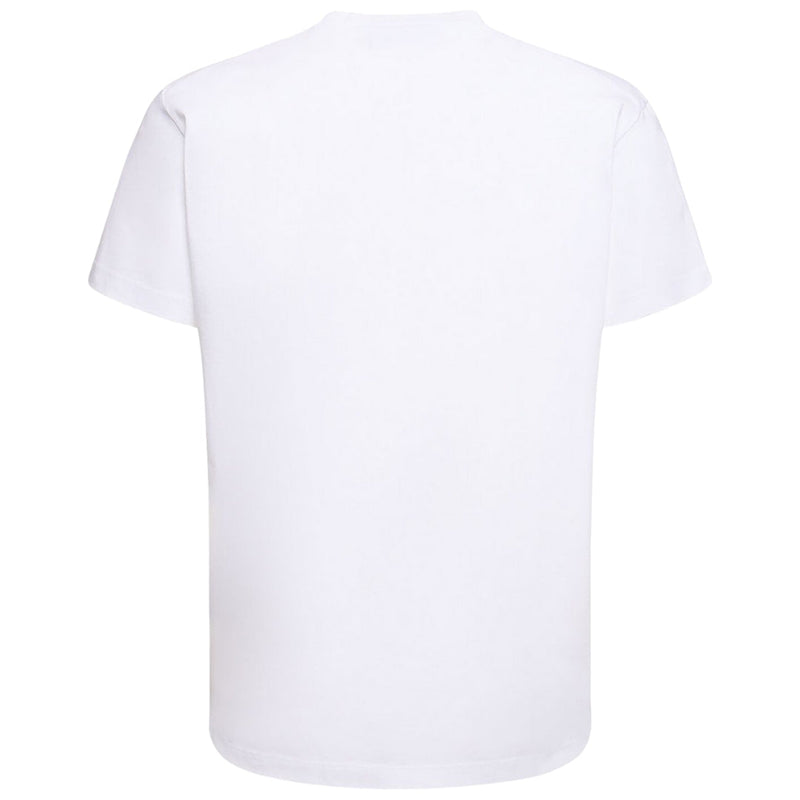 Dsquared2 Cool Fit Graphic Print Logo White T-Shirt S