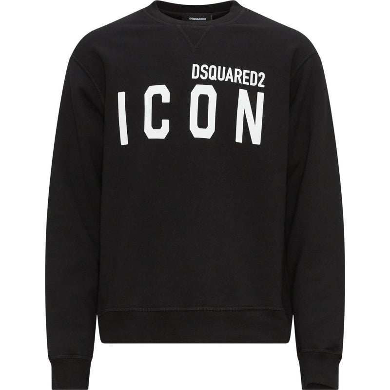 Dsquared2 Icon Logo Cool Fit Black Sweatshirt S