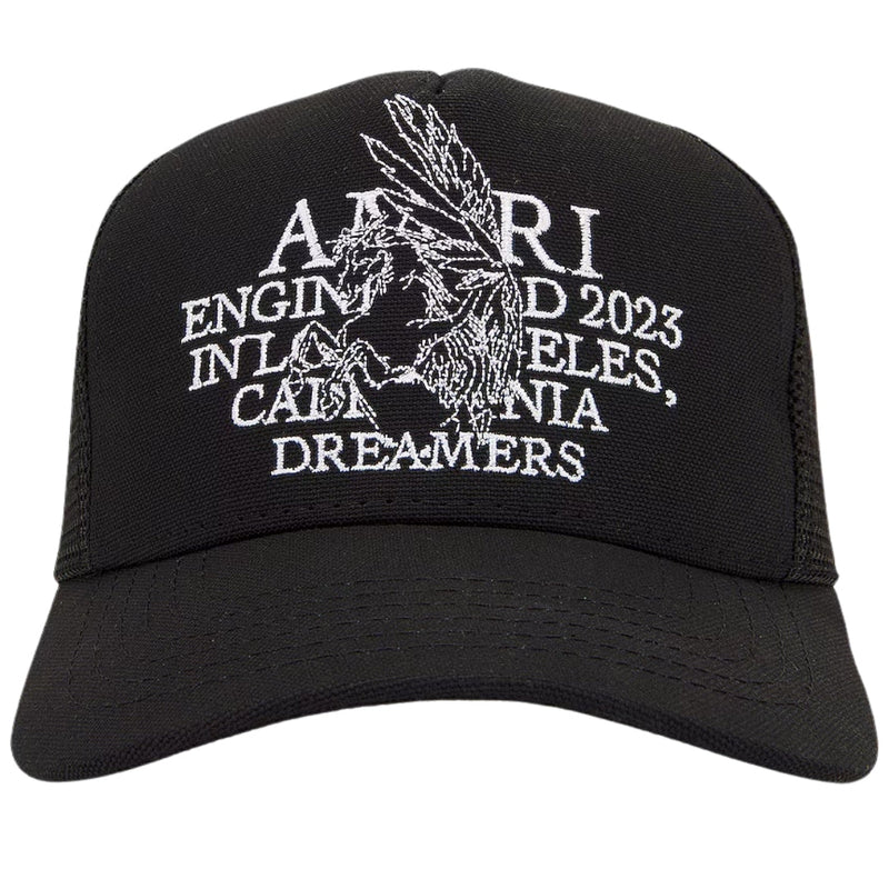 Amiri Mens Cap SS23MAH006 001 Black