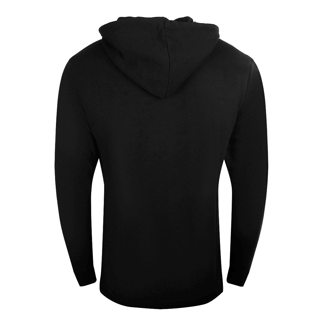 Cavalli Class Reverse Logo Black Zip-Up Hoodie