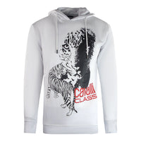 Cavalli Class Mens SXT69B CF052 00053 Sweatshirt White