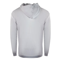 Cavalli Class Reverse Logo White Hoodie M