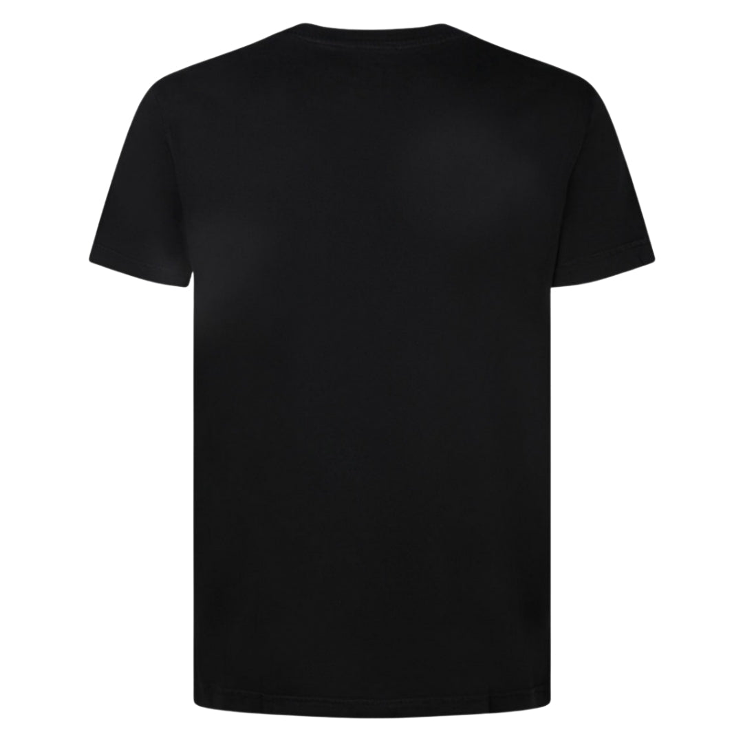 Diesel Pixel Logo Black T-Shirt XS