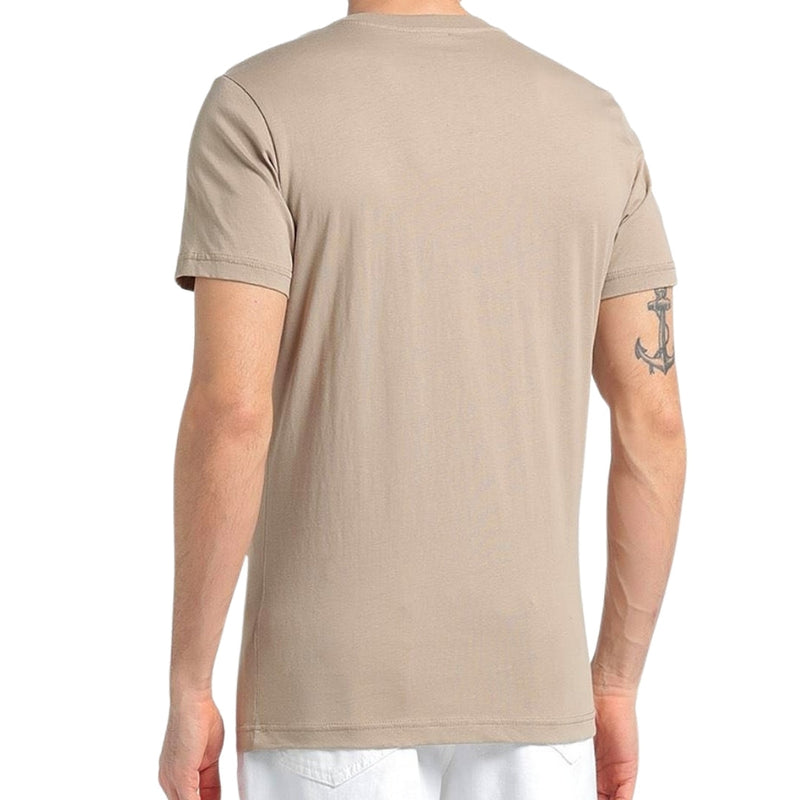 Diesel Medieval Design Dune Beige T-Shirt XXS