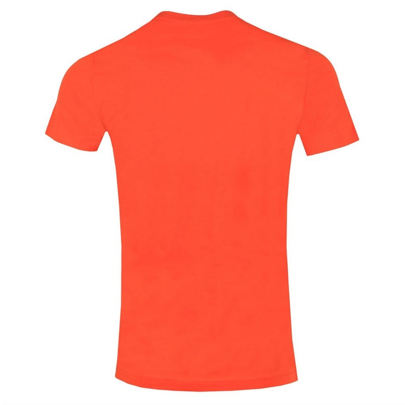 Diesel Power Station Logo Spicy Orange T-Shirt XXS