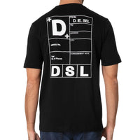 Diesel DSL Logo Black T-Shirt S