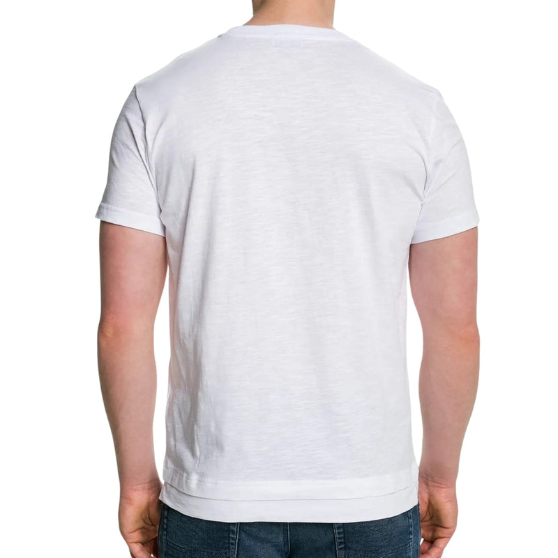 Diesel Tonal Logo White T-Shirt S