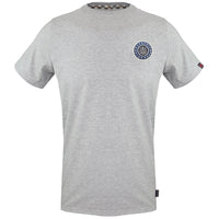 Aquascutum Small London Circle Logo Grey T-Shirt S