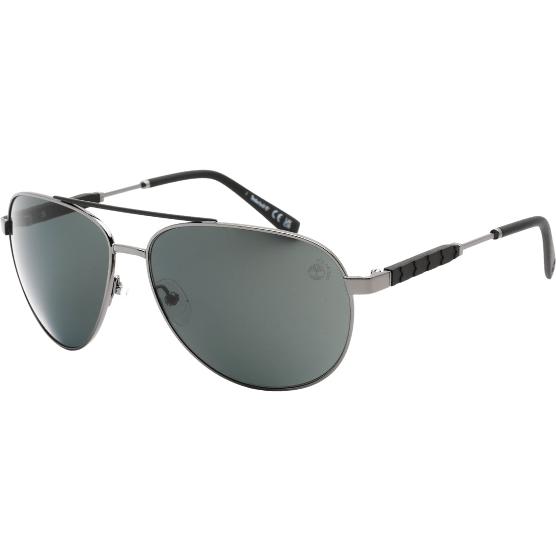 Timberland TB9282 08R Shiny Gunmetal Sunglasses 61/14/135