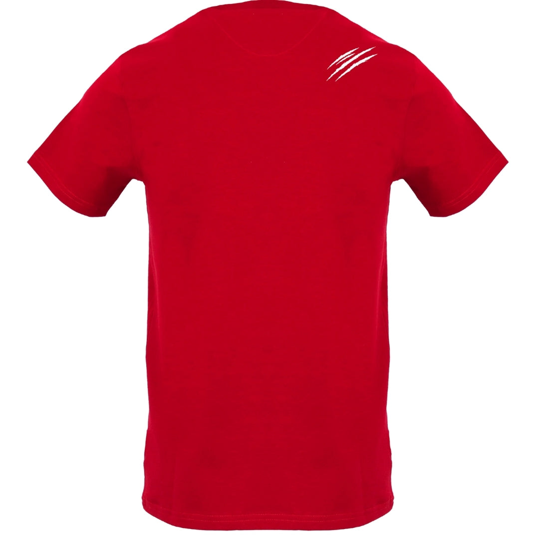 Plein Sport Small Circle Chest Logo Red T-Shirt S