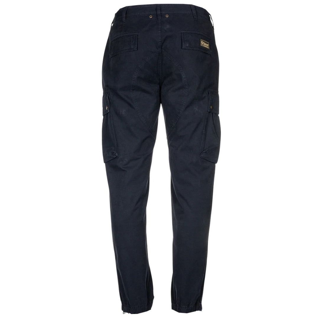 Belstaff Trialmaster Navy Blue Cargo Trousers W28 / 32L