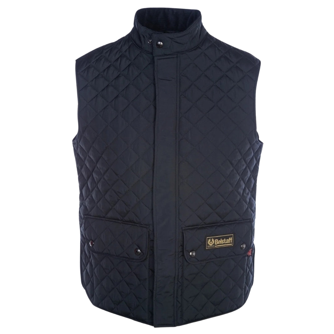 Belstaff Dark Navy Waistcoat Gilet Jacket XS