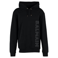 Balmain Mens Hoodie Bh1Jt046 Bc22 Ebp Black