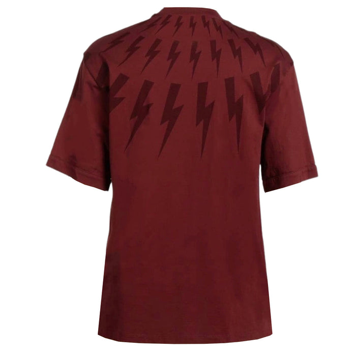 Neil Barrett Mens T Shirt Bjt008S R518S 3203 Red