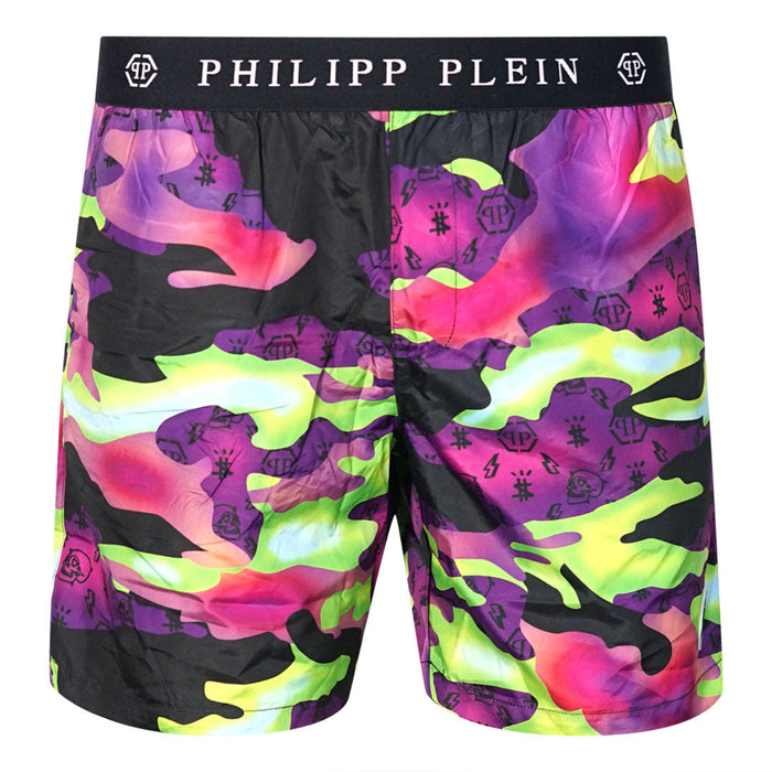 Philipp Plein Mens Cupp12M01 60 Swim Shorts Green