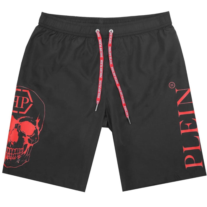 Philipp Plein CUPP19 L0199 Black Swim Shorts