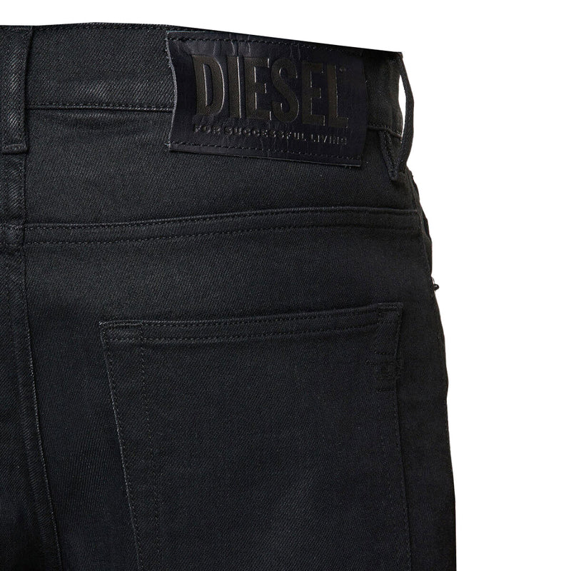 Diesel Mens D Fining 09A15 Jeans Black