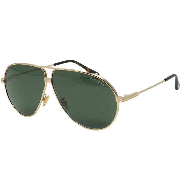 Tom Ford Mens Ft0734 H Jet 28E Sunglasses Gold