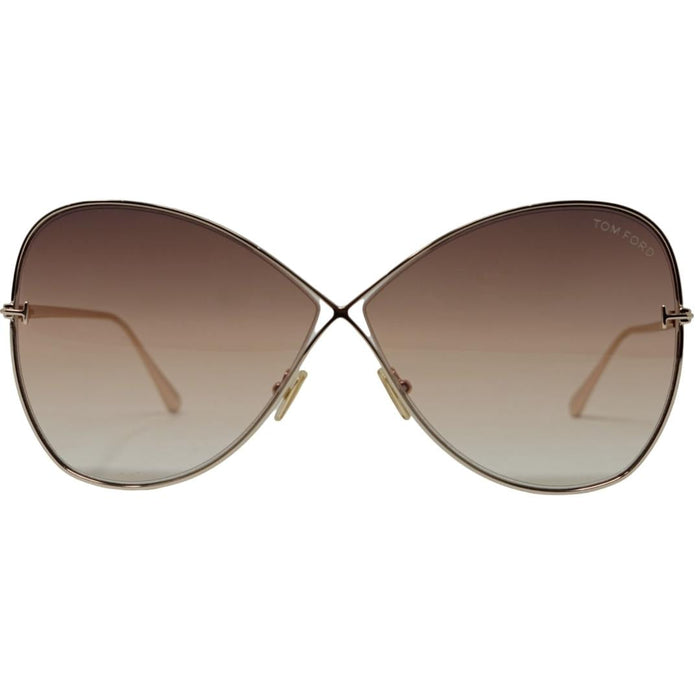 Tom Ford Ft0842 Nickie 28F Womens Sunglasses Rose Gold