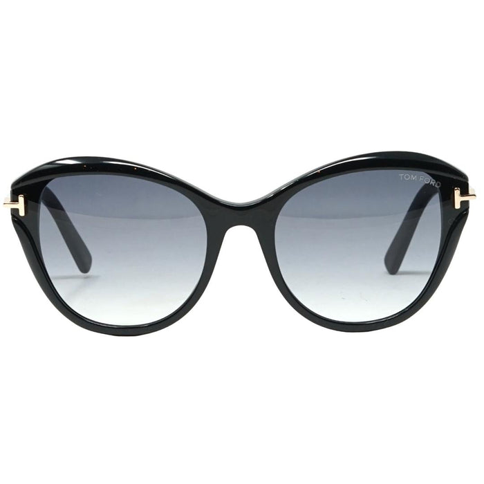 Tom Ford Womens Ft0850 F 01B Leigh Sunglasses Black