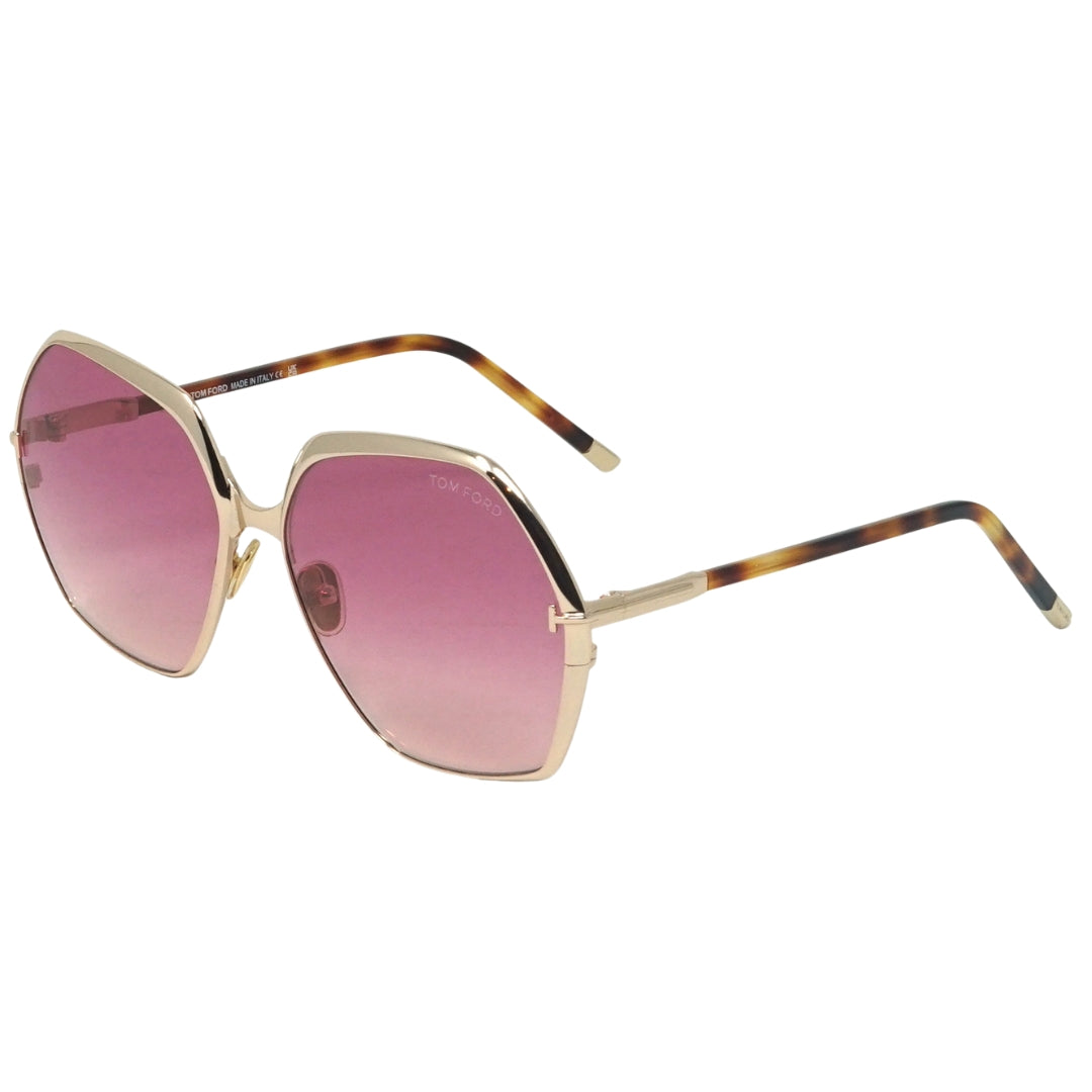 Tom Ford Ft0912 28T Fonda 02 Womens Sunglasses Gold