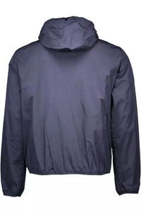 Gant Chic Blue Nylon Sport Jacket with Hood