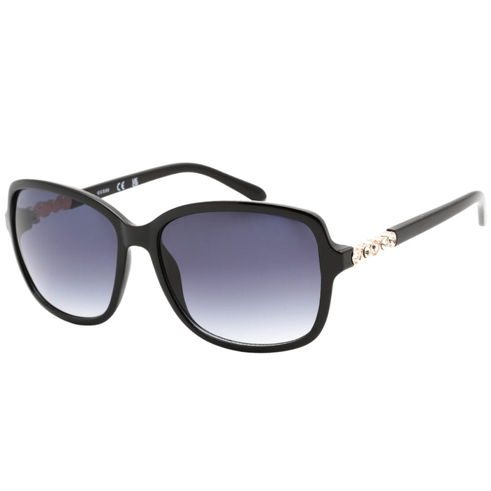 Guess Womens Gf0393 01B Sunglasses Black - Style Centre Wholesale