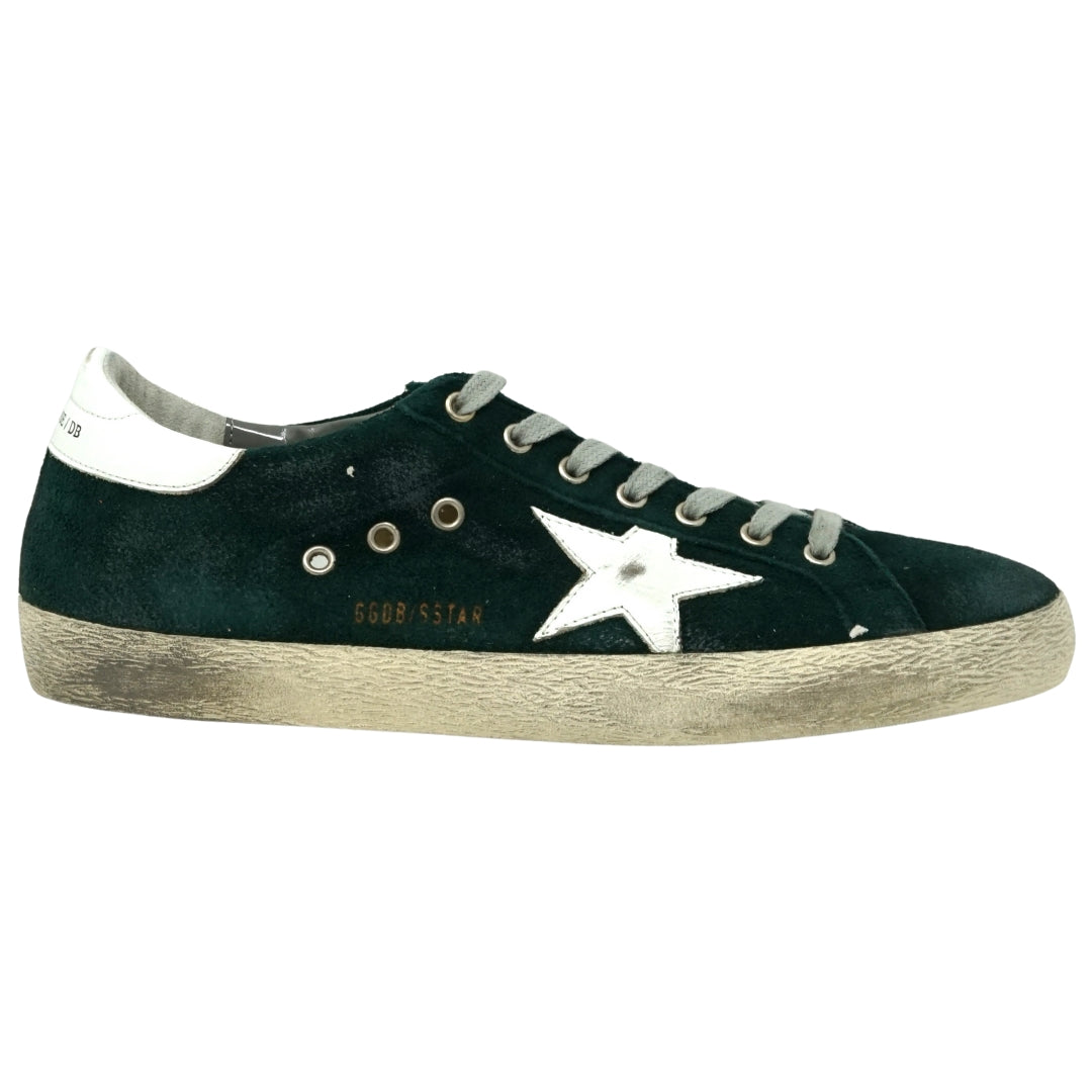 Golden Goose Mens Gs1 Ms590 C47 Trainers Green - Style Centre Wholesale