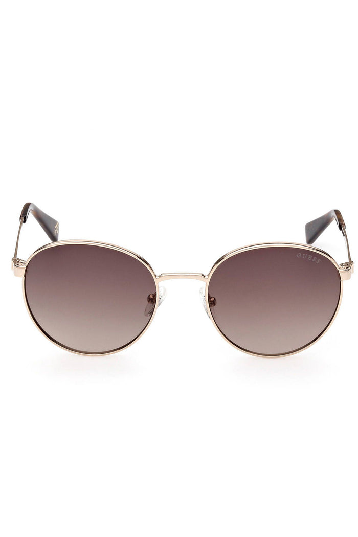 Guess Jeans Chic Round Metal Frame Sunglasses